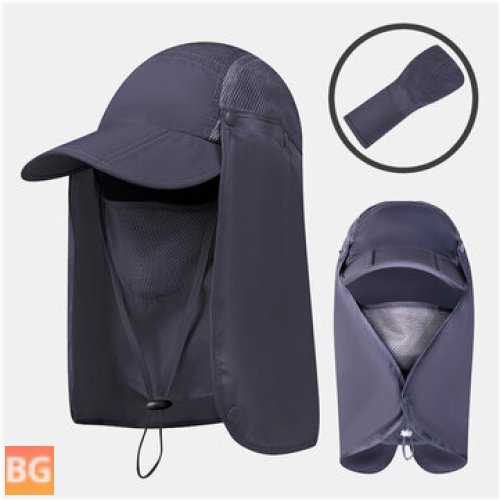 Sun Protection Cover for Fishing Hat