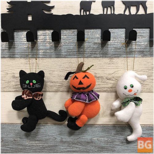 Clothing for Cats - Pumpkin Cat Ghost Doll