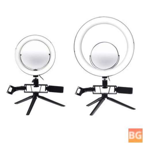 8.7 Inch Dimmable LED Video Ring Light Stand - Kit for YouTube Tik Tok Live Streaming