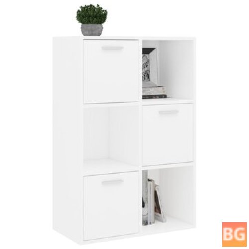 Storage Cabinet - White 23.6