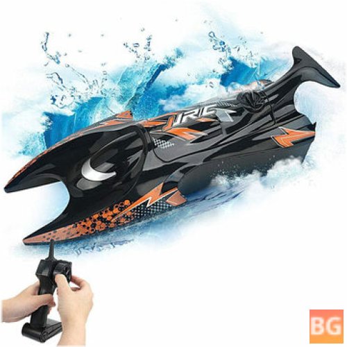 JJRC S6 1/47 RC Boat Remote Control Pools for Kids - Salt Water Outdoor High Speed Mini Toys LED Lights