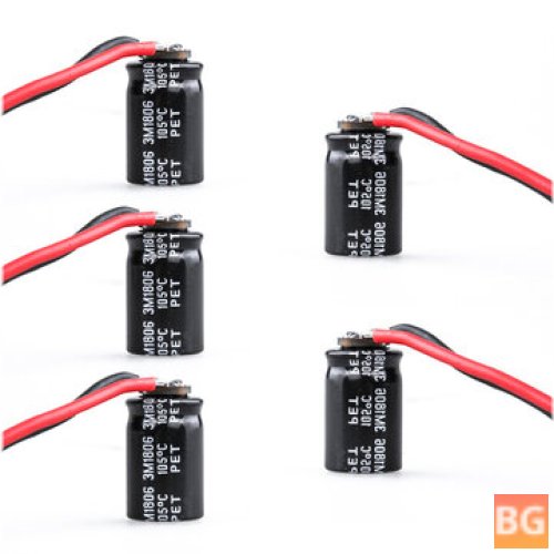 Flywoo RUBYCON 35V 470UF / 25V 220UF capacitors for FPV Racing RC Drone