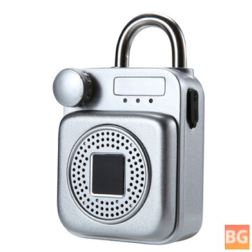 Bluetooth Speaker with Smart Lock and Fingerprint Unlock