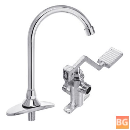 Durable Hospital Sink Tap with Foot Pedal Valve