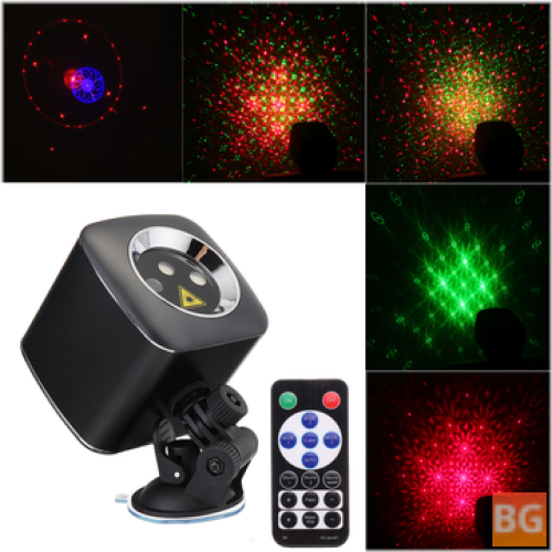 Portable RGB LED Party Projector