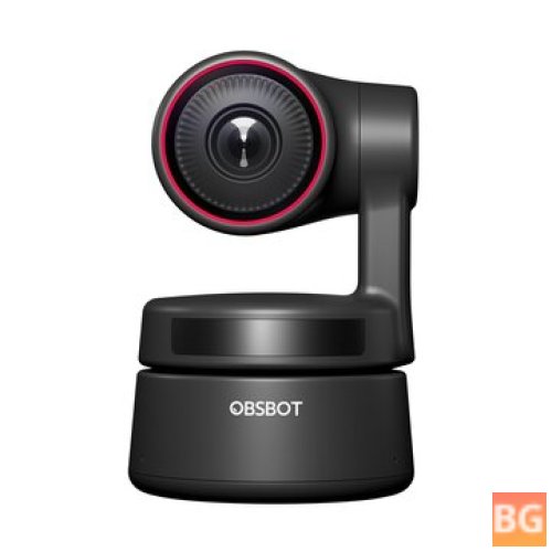 4K Webcam for OBSBOT Tiny PTZ - AI-Powered 2 Axis Gimbal Camera