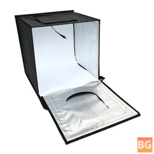 Photography Studio with Brightness Adjustable Foldable Shooting Tent and 6 Colors Backdrops