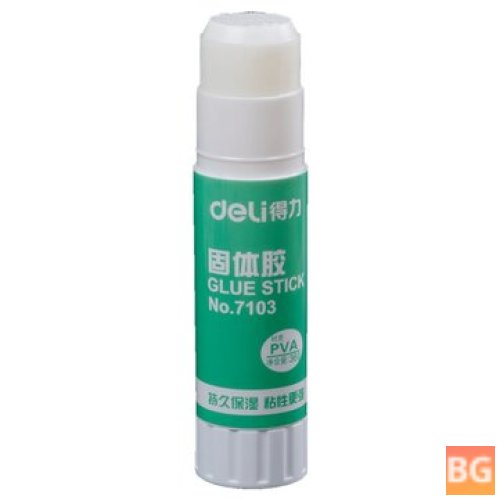 Deli Solid Glue Stick - 12pcs, 36g - for Students, Handmade Lessons, and Office Use