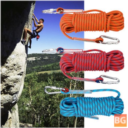 Double-Buckle Climbing Rope with a 10mm Head Size