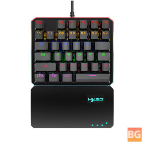 RGB Mechanical Keyboard for One-handed Gaming
