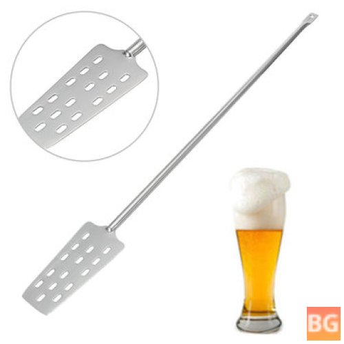 316 Stainless Steel Wine Mash Tun Mixing Stirrer - Homebrew with 15 Holes