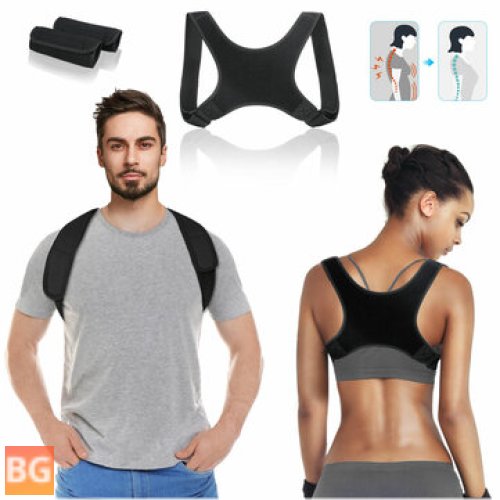 Gym Home Fitness Belt with Breathable Back Posture Control and Waist Correction