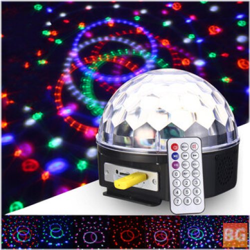 Lamp - 18W Crystal Ball Magic RGB LED Stage Light
