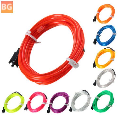 Glow Rope Strip Light with Neon Wire - 12V