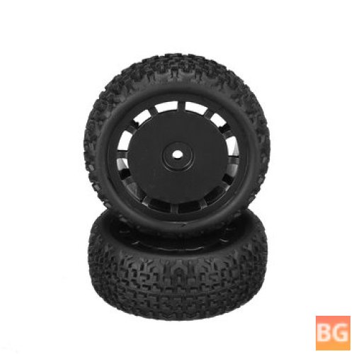 Eachine RC Car Front Wheel Tire and Hub (M21025)