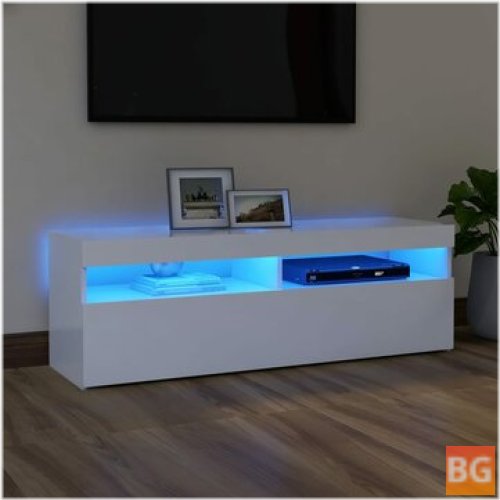 LED TV Cabinet - White (47.2"x13.8"x15.7")