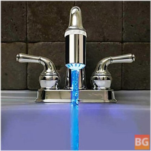 Water Faucet with 3 Colors Glow LED Temperature Sensor