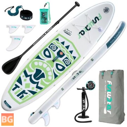 FunWater Inflatable SUP paddle board set with max load of 150kg