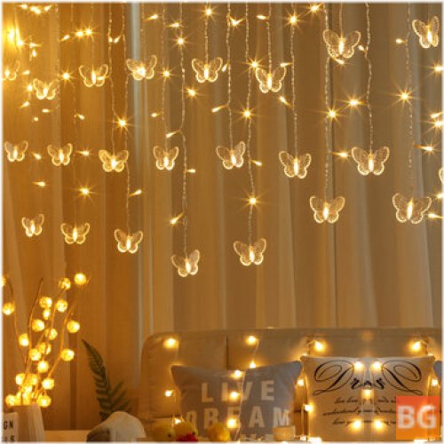 LED Fairy Light Butterflies String Light - Christmas Party Holiday Lighting