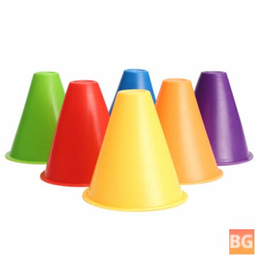 Marker cones for Roller Skating Training - colorful