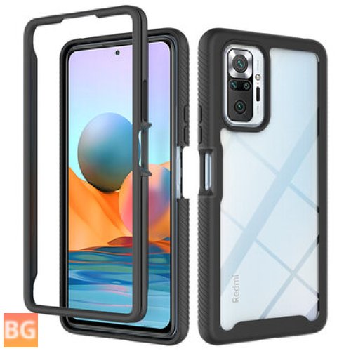 Shockproof Clear Cover for Xiaomi Redmi Note 10 Pro/Pro Max
