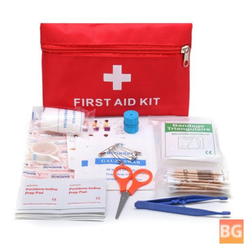 Car Emergency First Aid Kit - 79 Pieces