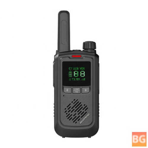 Walkie Talkie with 3.7V 400-470MHZ and 16 Channels - For Outdoor Camping Travel Hiking Intercom
