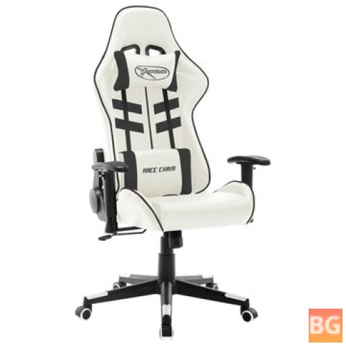 White Black Gaming Chair