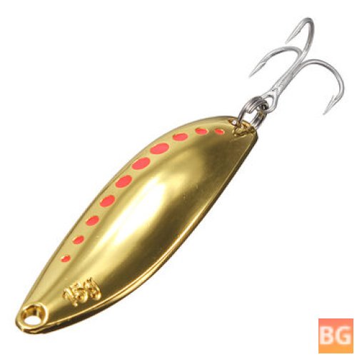 Fishing Lure Spoon with Bait Spinner