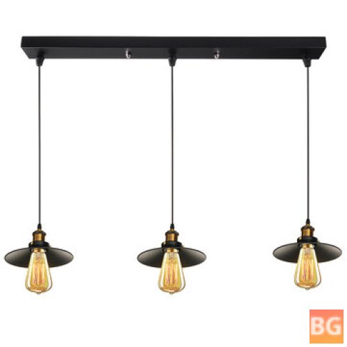 Iron Pendant Light - Ceiling Lamp without Bulbs