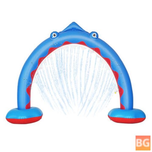 Inflatable Arch Sprinkler - Shark Shape