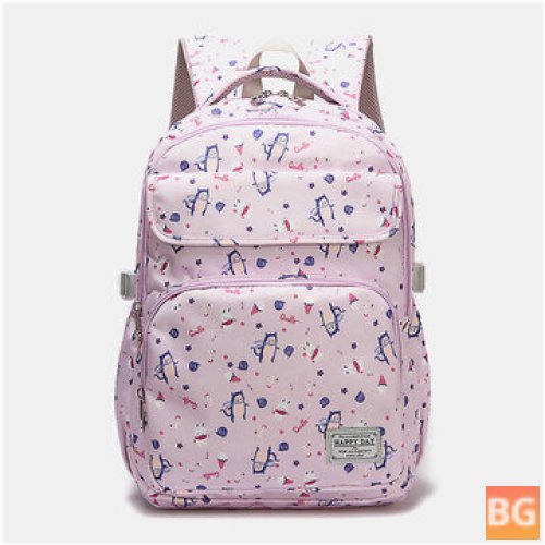 Large Capacity Waterproof Backpack for Women