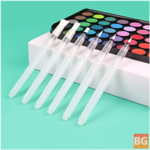6-piece Watercolor Brush Pen Set