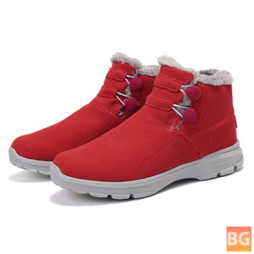 Snow Boots - FUR Lining Outdoor Sport Shoes