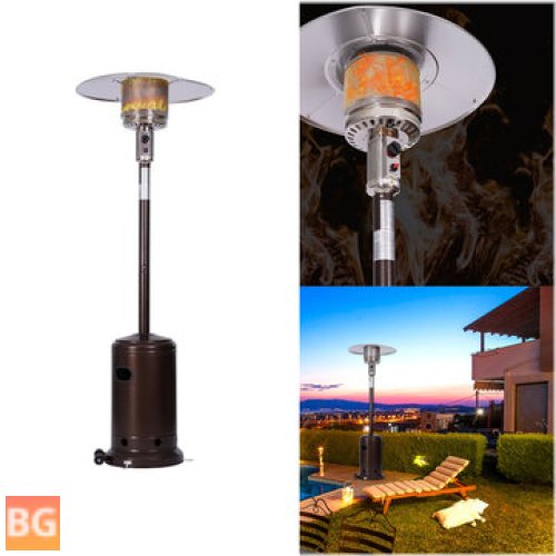 88" Premium Outdoor Gas Heater with Auto Shut Off and Simple Ignition System