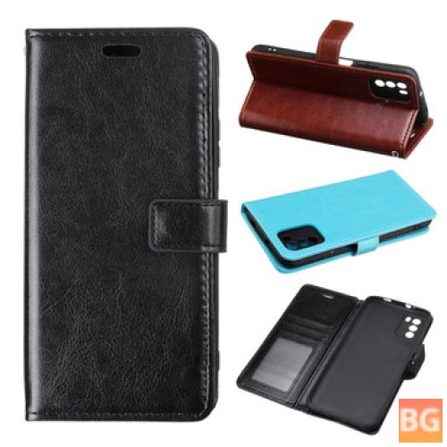 POCO M3 Wallet with Magnetic Slot for Multiple Cards