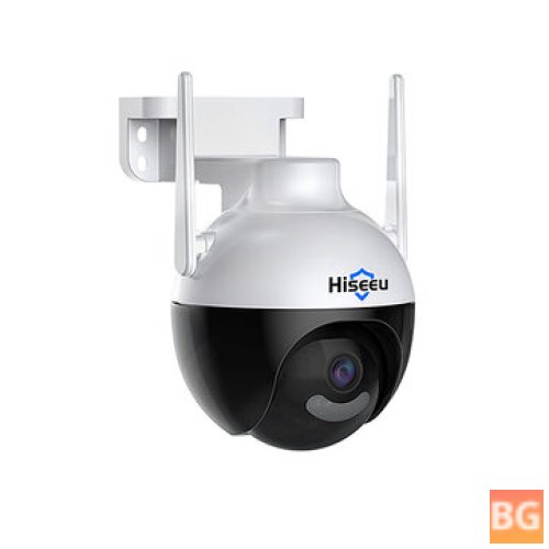 Hiseeu 4K WiFi Outdoor Security Camera with AI Human Detection