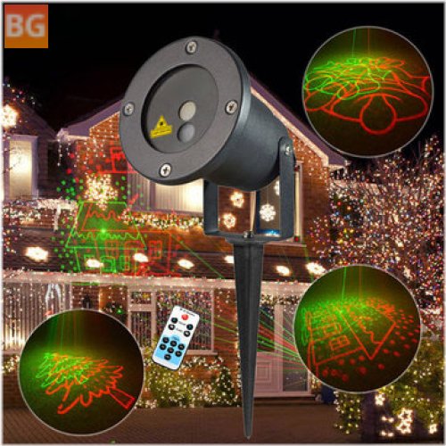 Remote Stage Light - Christmas 8 Pattern