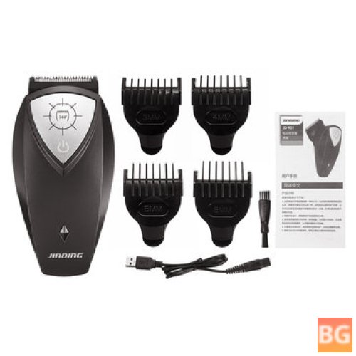 Hair Clipper - Rotary Electric - USB - Rechargeable - Cordless - Hair Trimmer - Beard Shaver - Razor for Adults Child
