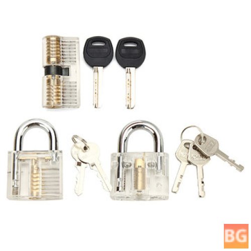Transparent Lock Pick Training Set