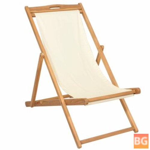 Teak Deck Chair with Arms and Legs 22.1