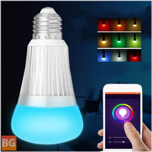 Smart LED bulb with WiFi and RGBW technology