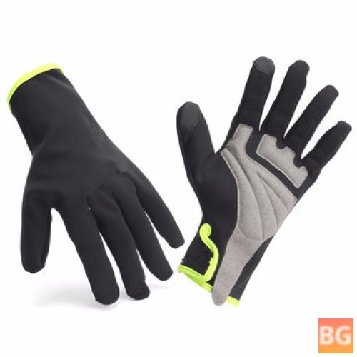 Touch Screen Winter Motorcycle Gloves with Waterproof and Windproof Design