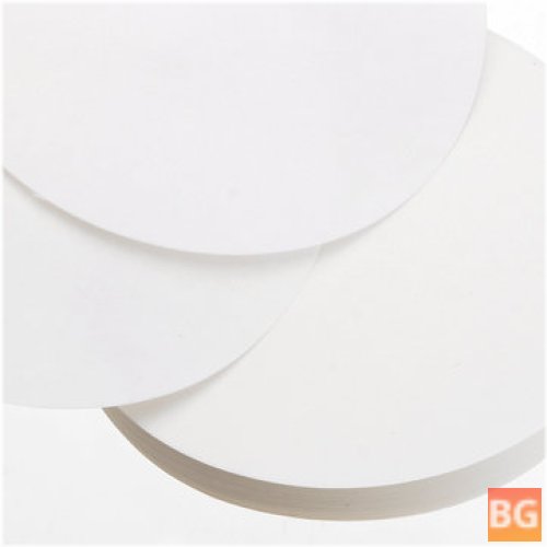 Quantitative Ashless Filter Papers - 100pcs, 6 sizes, slow speed, 10-15um