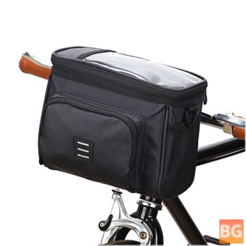 5L Handlebar Bag Bicycle Pannier - Waterproof, Scratch Resistant, Multifunctional, Portable Shoulder Bag