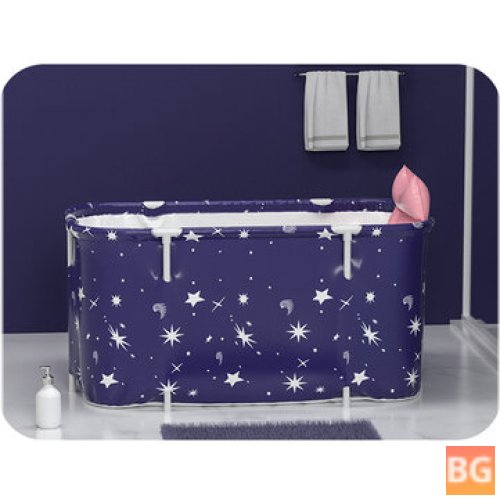 Folding Spa Tub - Large and Convenient