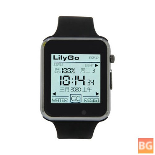TTGO 2020 ESP32 Main Chip T-Watch - 1.54 Inch Touch Display