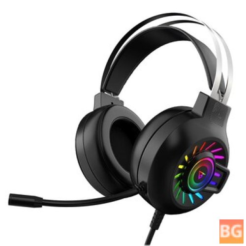 7.1 Channel RGB Light Gaming Headset with Mic for Laptop Desktop Computer