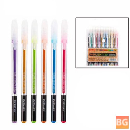 12/24/36/48 Colors Marker Pens - Highlighters - Pens for Students - Office Supplies