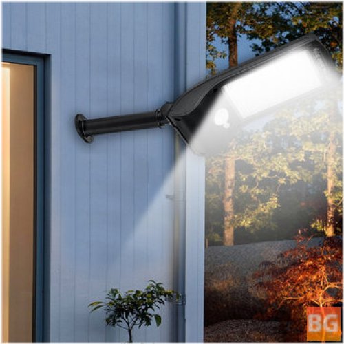 36000LM Solar Wall Light with Motion Sensor and Remote Control